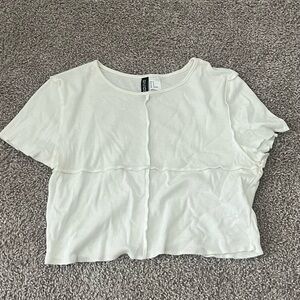 H&M Divided Classic White Tee